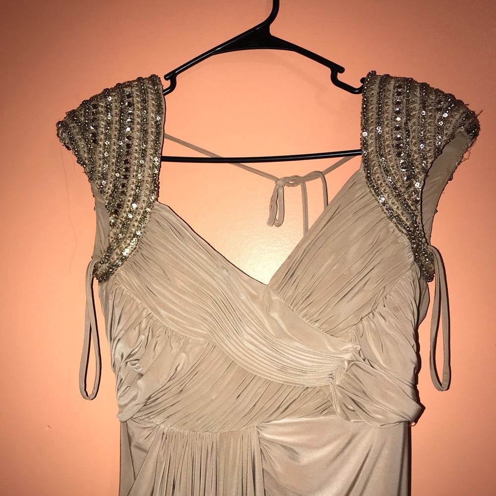 Nude dress